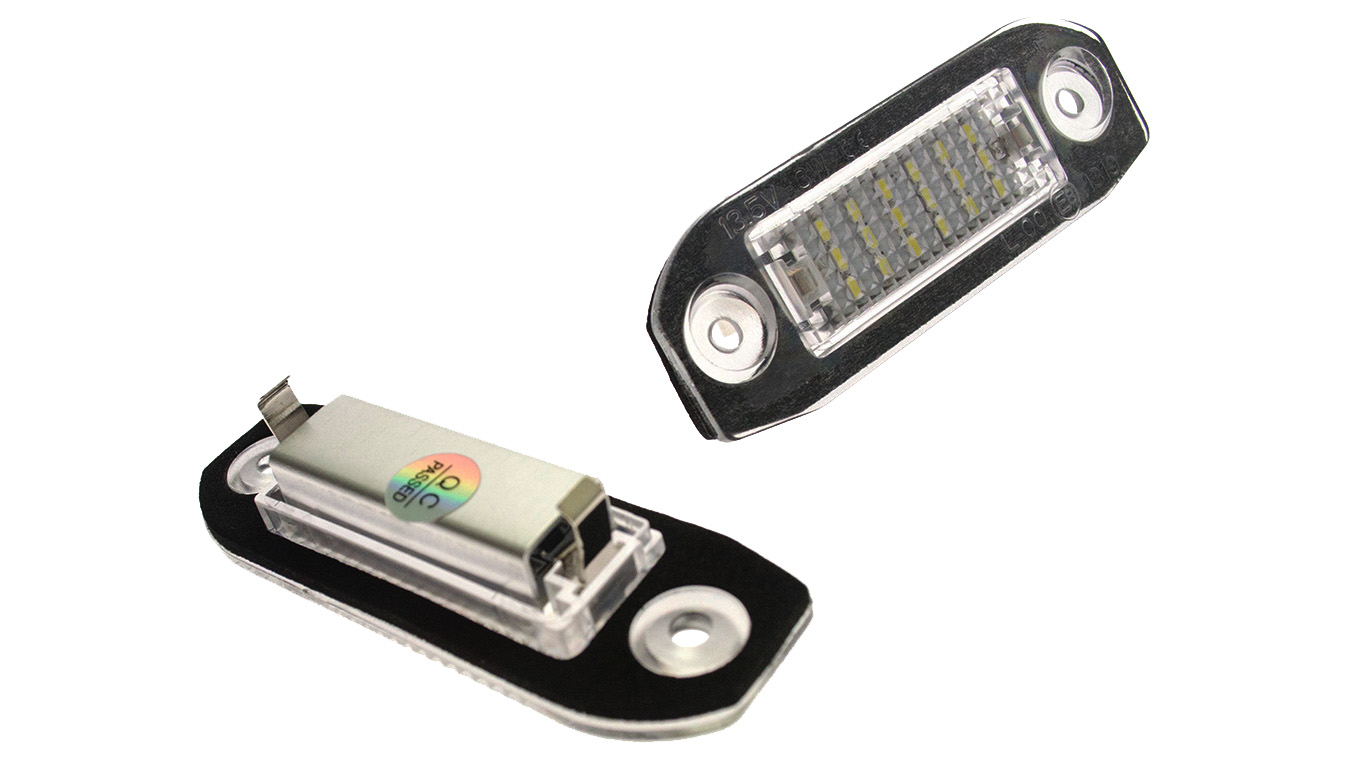 License plate lighting License plate lighting