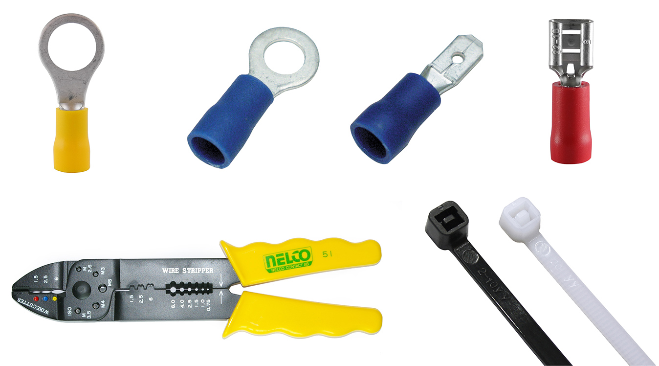 Tools and zip-ties Tools and zip-ties