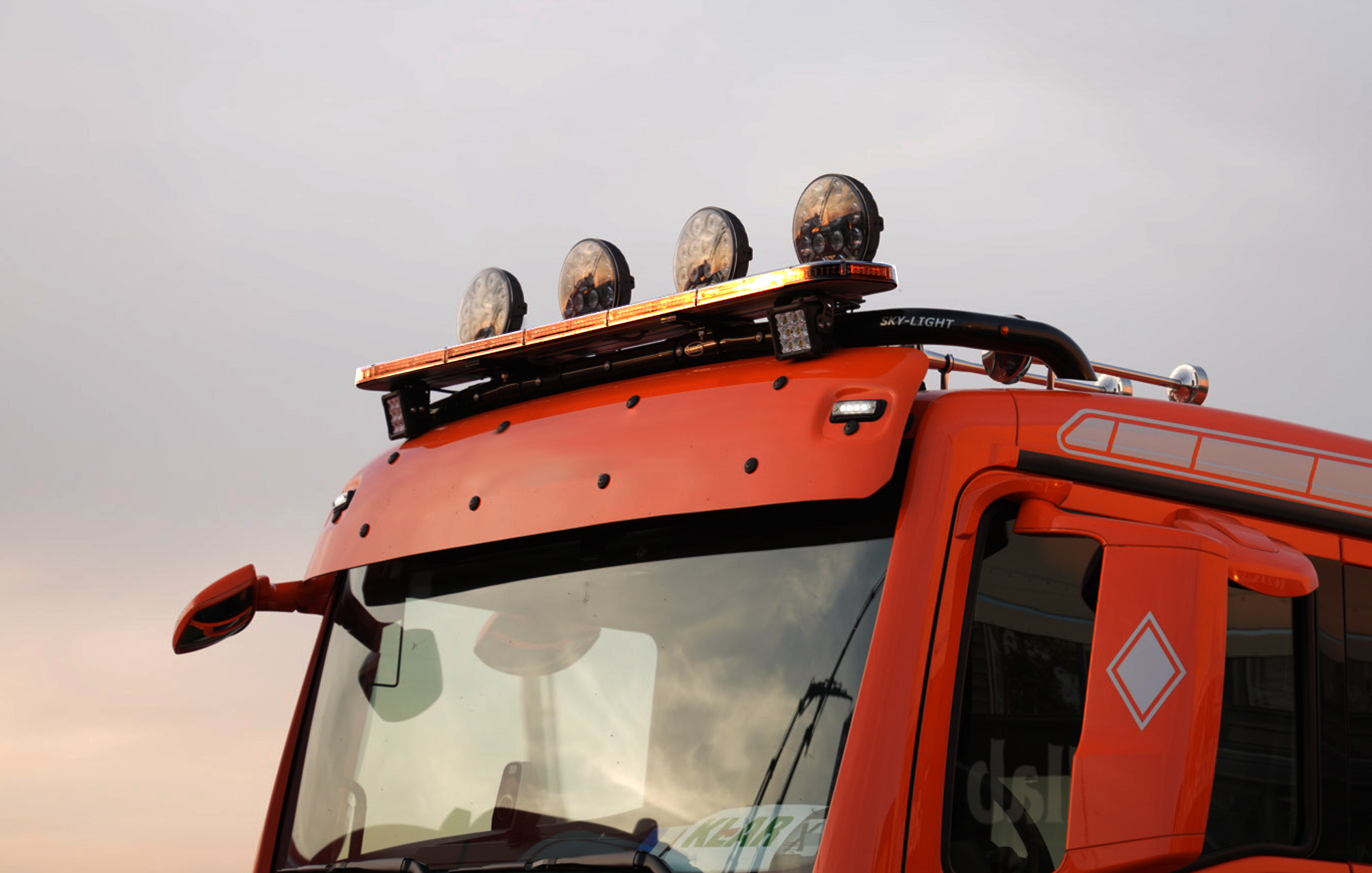 Warning light LED bar