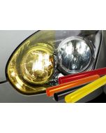 Headlight foil 100 x 30 cm (Yellow, orange, red, black)