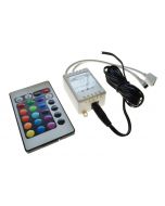 RGB Controller with remote, 12V
