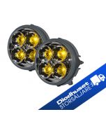 LEDSON DRL-lamp for Scania 4, R-series - Yellow