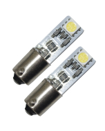 Pinpack, LED-bulb, 12V, BAX9s, 2 diodes, CANBUS - Cool White