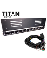 Complete Titan Spot LED bar kit  (12V)