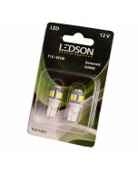 Pinpack, LED-bulb, 12V, T10 / W5W, 5 SMD 
