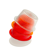 Lenses for rubber arms