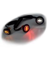 Pearl recessed dot light (E marked, flat/curved mounting, 12-24V)