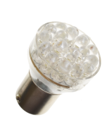 Diode bulb 12V BAY15d, 24 LEDs - Red