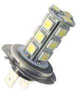LED fog bulb, 12V, H7, 18 SMD - Cool white