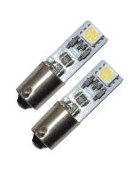 Pinpack, LED-bulb, 12V, BAX9s, 2 diodes, CANBUS - Cool White