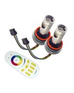 AngelEyes for BMW (60W, H8) - RGB