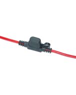 Fuse holder, Mini black lid