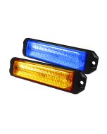 Astro6+ Warning strobe light 12 LED orange and blue (ECE R65)