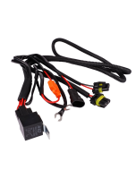 Relay for two HID converted auxiliary lamps