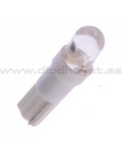 Cluster Bulb, 12V, T5, 1 LED - Cool white