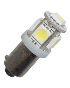 LED-bulb, 12V, BAX9s, 5 diodes, CANBUS
