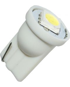 LED-bulb, 12V, T10 / W5W, 1 SMD - Cool white