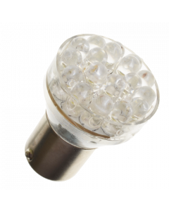 Diode bulb 12V BAY15d, 24 LEDs - Cool white