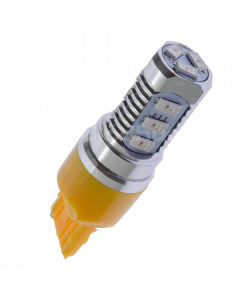 LED-bulb, 12V, 7440 / W21W, 12 diodes  - Orange