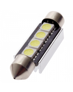 LED-Festoon, 42 mm, 12V, 12 SMD - Cool white and CANBUS