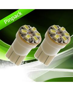 Pinpack, Diode bulb, W5W, 6 LEDs, 24V - Extra heat resistant - Cool White