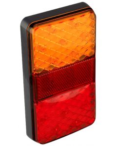 Tail lamp LED 150, 12-24V - Tail, Brake, Turn signal, Reflex