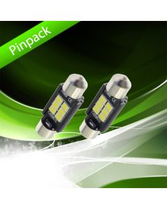 Pinpack, LED-Festoon, 36 mm, 12V, 6 SMD - Cool white and CANBUS