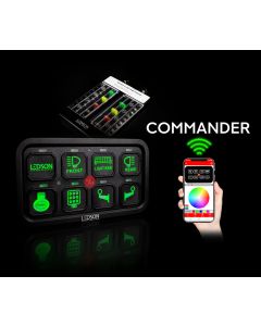Commander remote controlled relay box