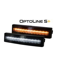 OptoLine S+ Fiber optic position light for Scania sun visor (white and yellow-orange)
