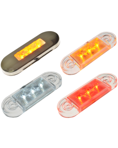 Super thin positioning LED-marker, ECE-approved, 12-24V