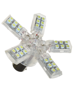 LED-bulb 40 LED 5 wing