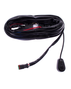 Relay with DT-contacts and button 12V (1 or 2 DT connectors)