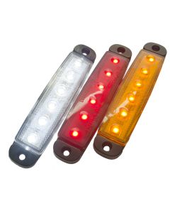 Ultra thin marker light, ECE Approved, 12-24V