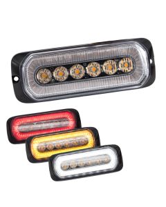 Warning light orange with Halo ring as position light (E-marked: R65, R10, R91)