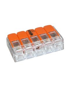 5-way lever connector  (0,08 - 4 mm²)