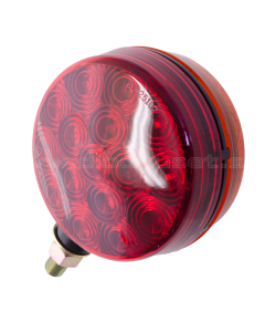 Spanish lamp, orange front, red rear, 24V