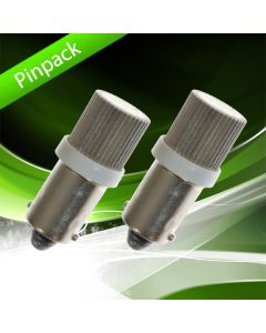 Pinpack, Diode bulb, BA9s, 1 high intensity LED, 24V - Cool white