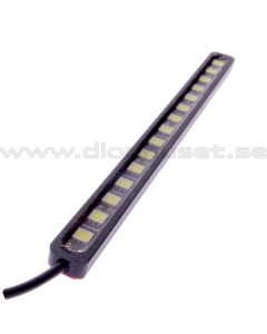 LED strip, 12V, 16 cm, aluminum frame - Cool white