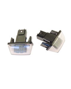 LED-license plate light for Peugot, Citroën, v2