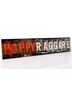 Poppy greasers decal (swedish flag)