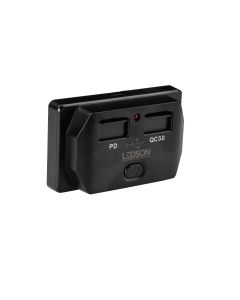 USB quick charger (2 ports)