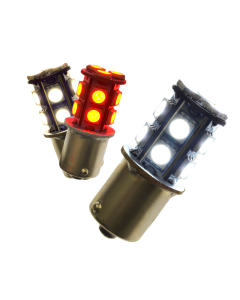 LED-bulb, 12V, BA15s / R10W, 13 SMD