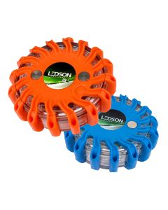 Emergency flasher LED (orange/blue)