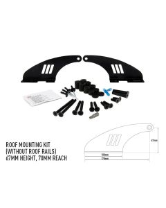 Bracket for roof mounting