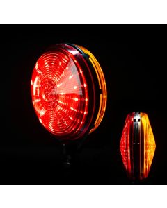 Spanish light (orange & red)