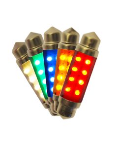 Festoon 42mm, 8 LEDs, 12V