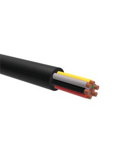 RKKB, 7x1,5mm2, BLACK