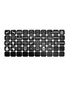 Symbol sheet for Commander