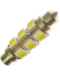LED-Festoon, 42 mm, 12V, 12 SMD - Cool white