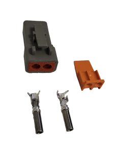 Deutsch DTP connector (2-pole male/female)